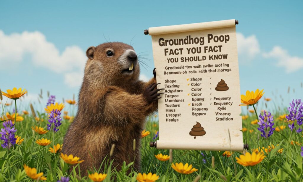 Groundhog Poop Facts You Should Know